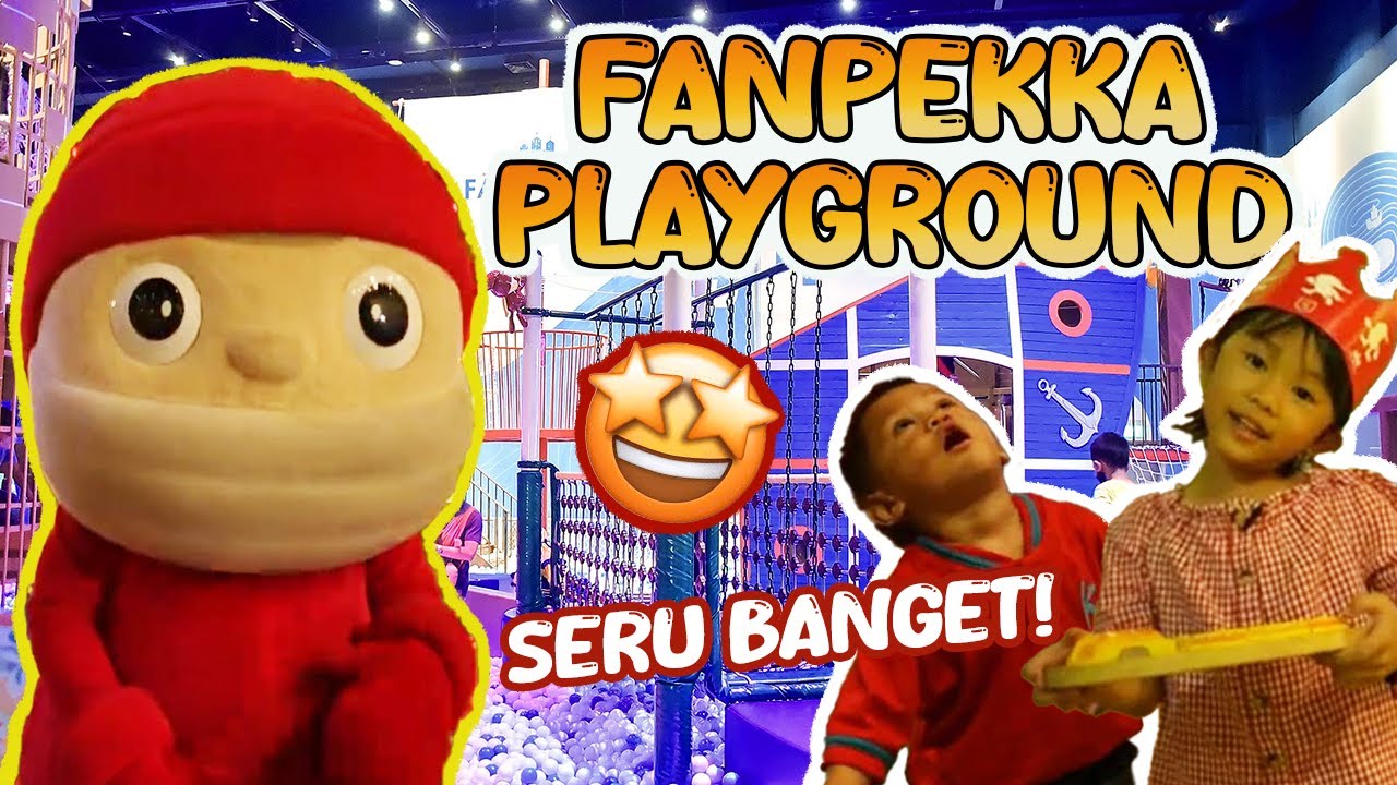 KESERUAN BERMAIN DI PLAYGROUND‼️- FANPEKKA PLAYGROUND