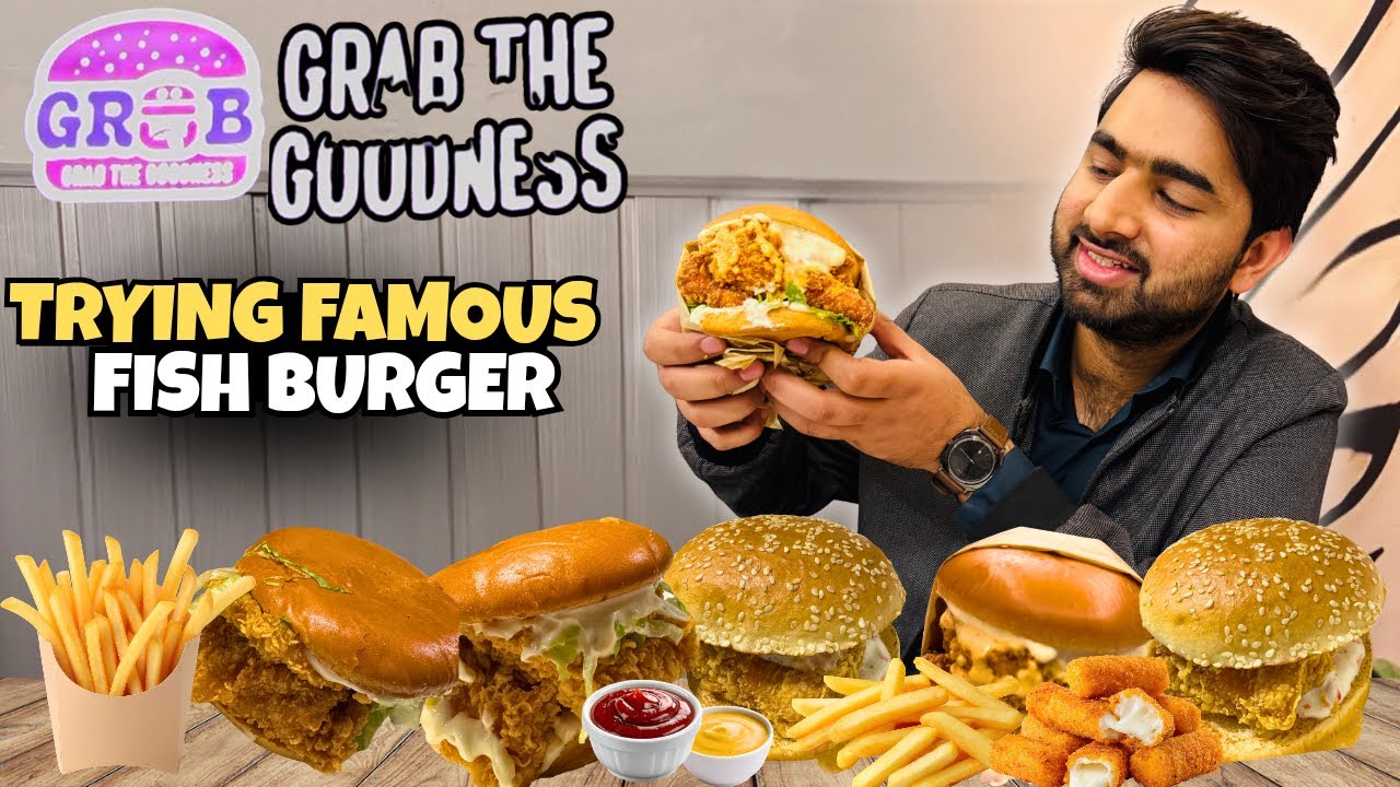 Ultimate Fish Burger Battle: Kababjee’s vs Grab the Goodness!