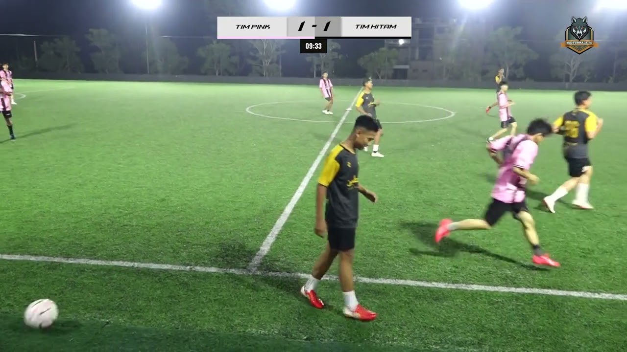 MATCH 5 HITAM VS PINK INTERNAL GAME DESEMBER AT BJS MINISOCCER PANDAAN