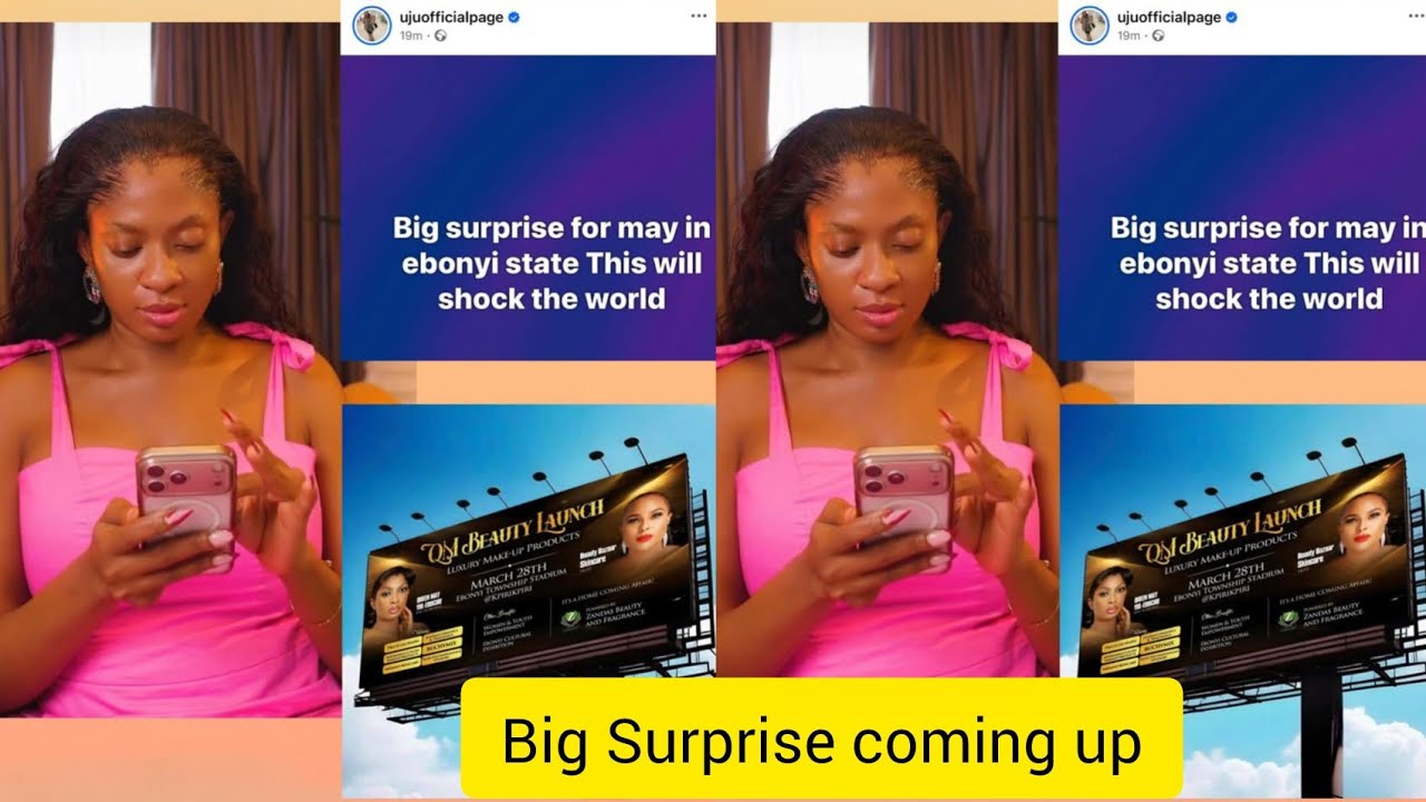 Big suprise for Queen May Edochie atbher Homecoming in Ebony on 28th March. 