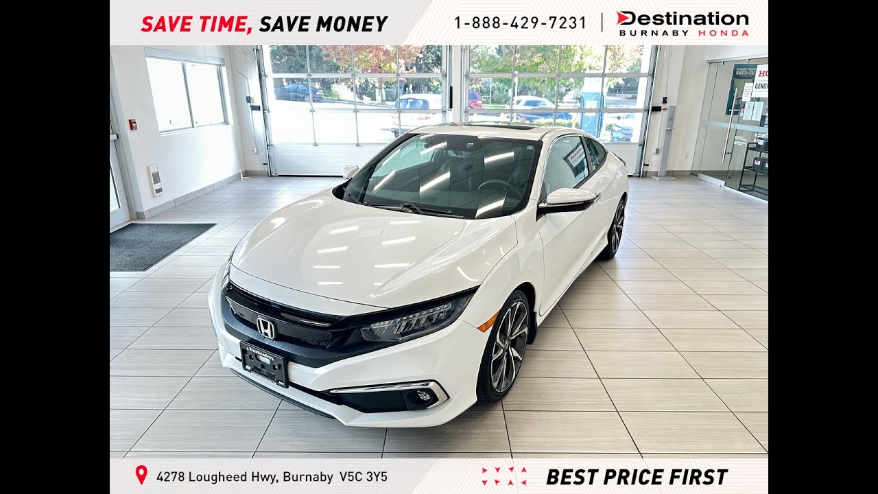 2020 Honda Civic Coupe Touring - B12730