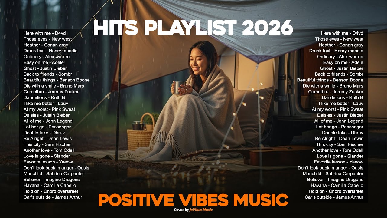 Top 100 Hits English Songs Playlist 2026✨|| Best Acoustic Music -- Positive Vibes Music