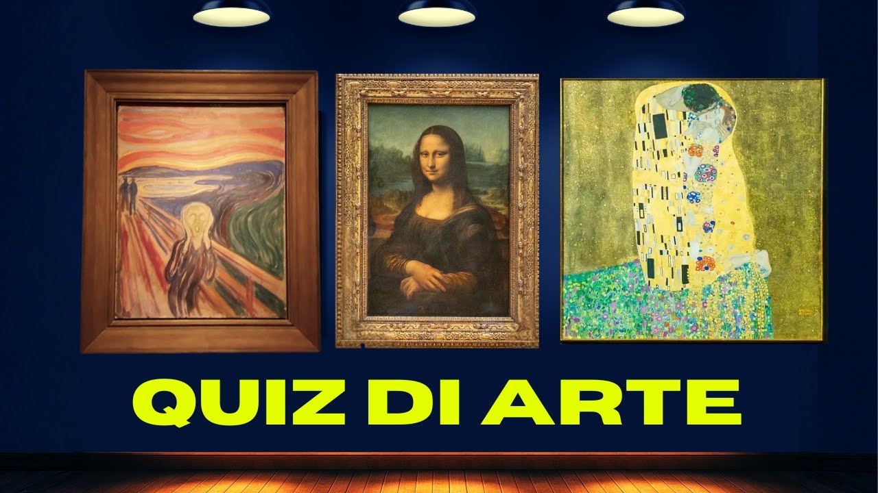 Solo i veri esperti superano questo Quiz d' Arte! 🎨🖌️