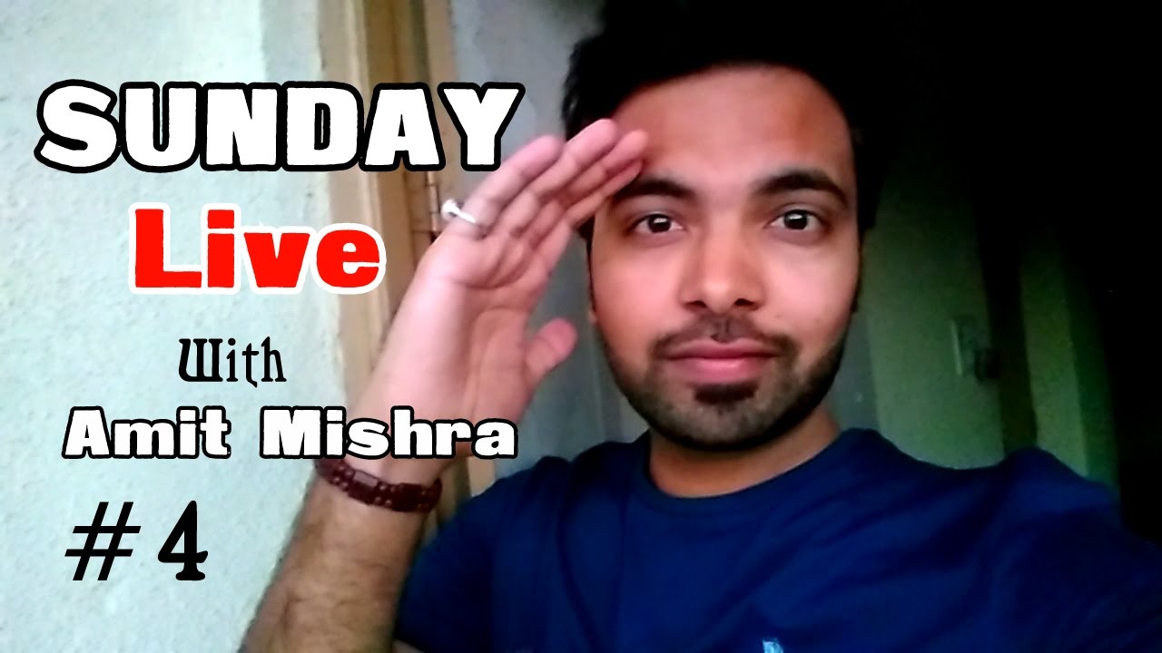 #4 Sunday Live talk with Tryootech ft.Myself Amit Mishra 😂😂😂New Website / blog soon