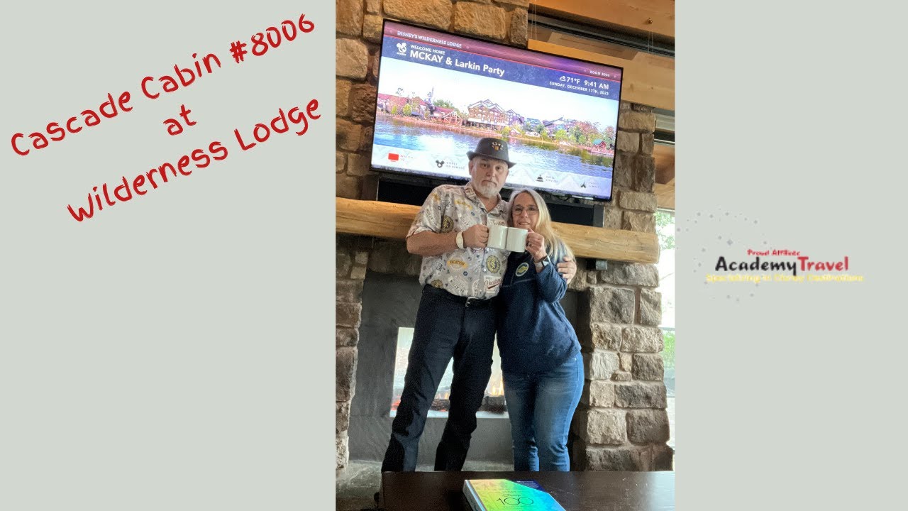 Cascade Cabin at Disney's Wilderness Lodge Cabin #8006, December 2023