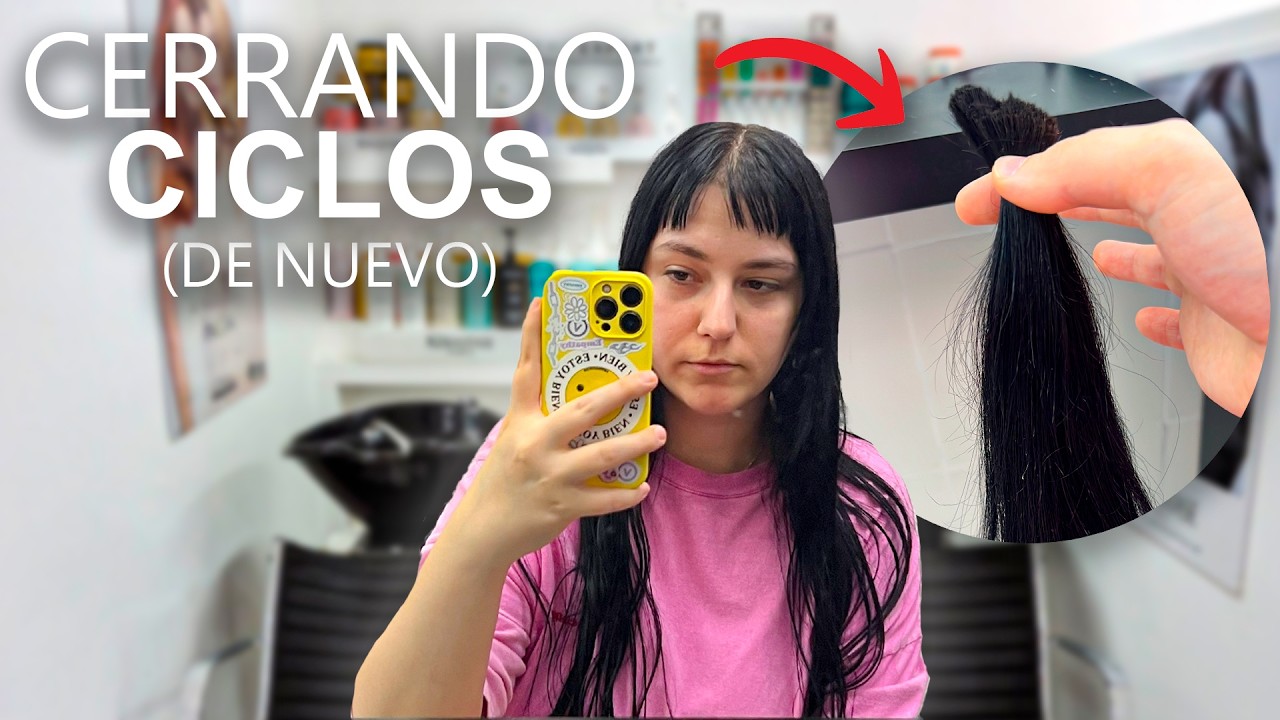 FUI A LA PELUQUERÍA DESPUÉS DE 4 AÑOS💇🏻‍♀️