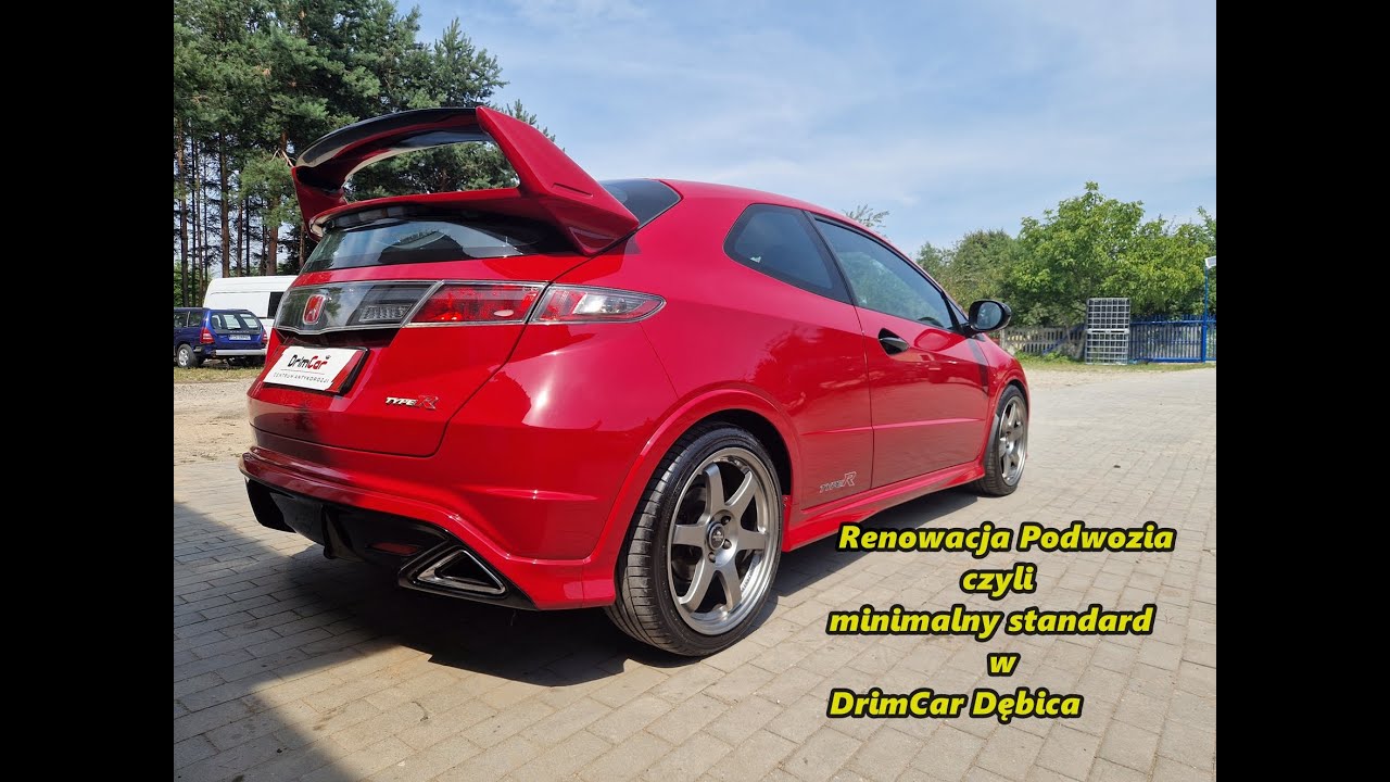 Renowacja podwozia Honda Civic Typer Ufo. DrimCar Dębica