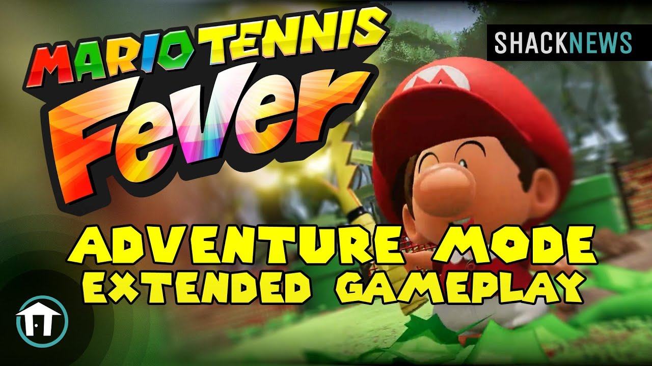 Mario Tennis Fever - Adventure Mode Extended Gameplay