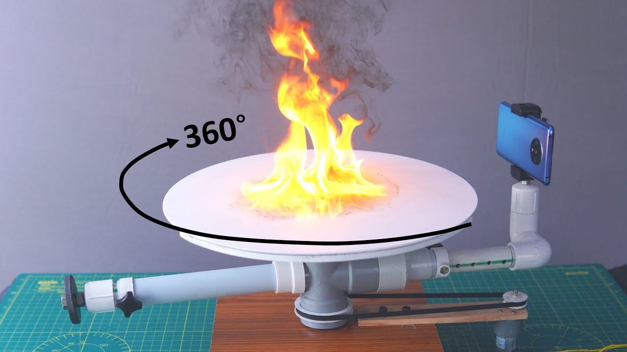 360° Camera Rig DIY, 360° slow motion with your mobile !