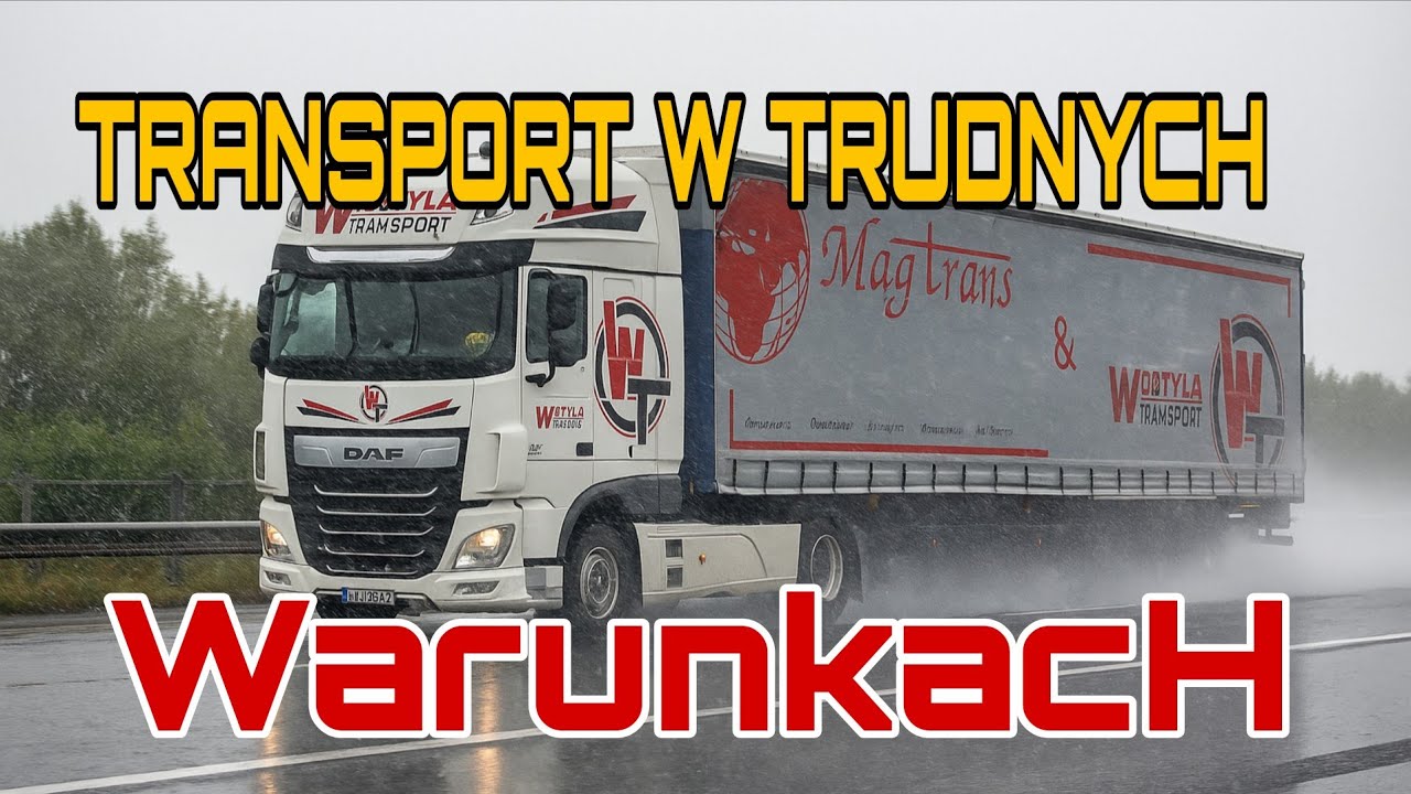 Transport w trudnych warunkach! 