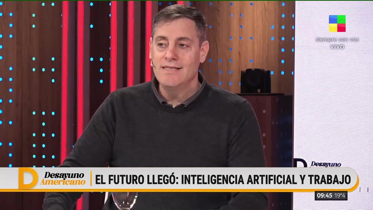 🤖 SANTIAGO BILINKIS: ¿LA INTELIGENCIA ARTIFICIAL NOS VA A DEJAR SIN TRABAJO? | ENTREVISTA COMPLETA