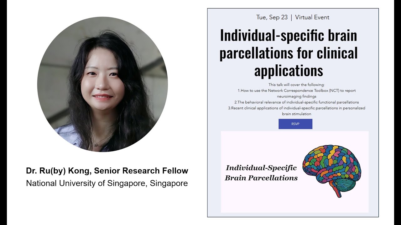 #15 Individual-specific Brain Parcellations for Clinical Applications