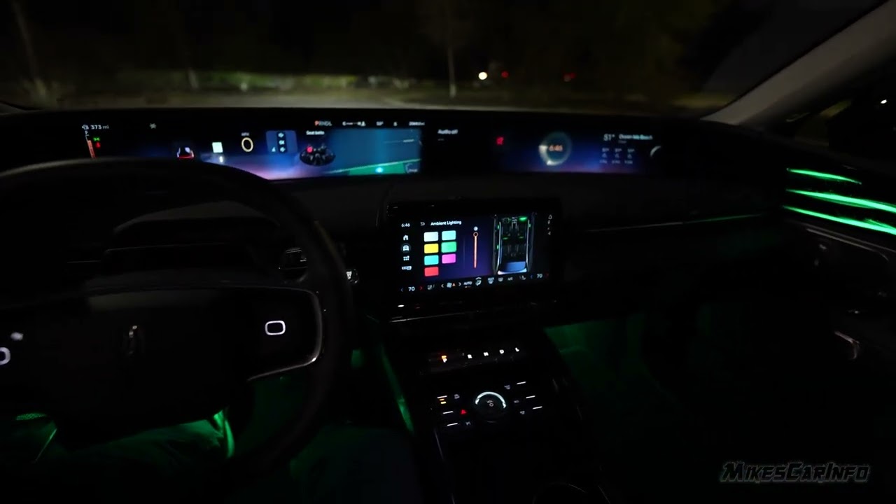 2025 Lincoln Nautilus Reserve iii INTERIOR LIGHTS