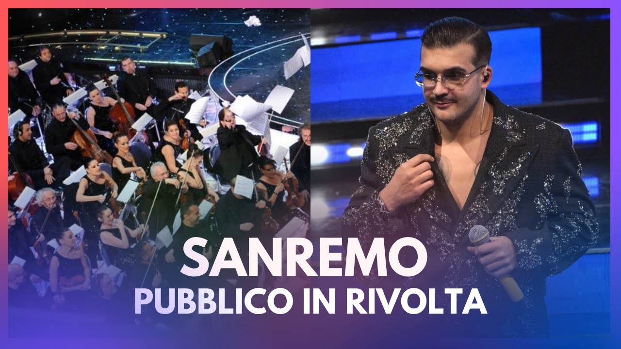 Top 10 Contestazioni e Fischi a Sanremo - Quando il pubblico di Sanremo è in rivolta