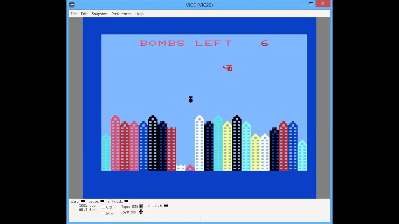 Bomb Copter  - Commodore VIC-20
