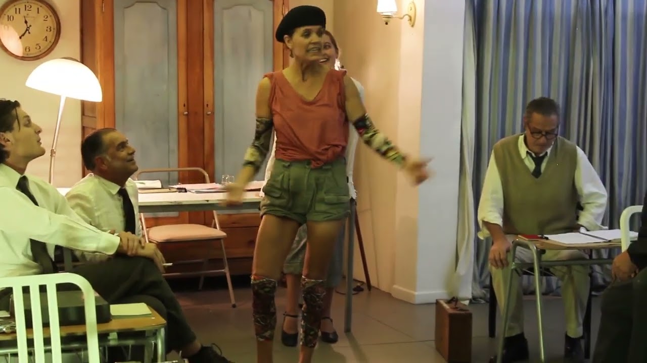La isla desierta de Roberto Arlt. Montaje taller de teatro Leticia, 2022