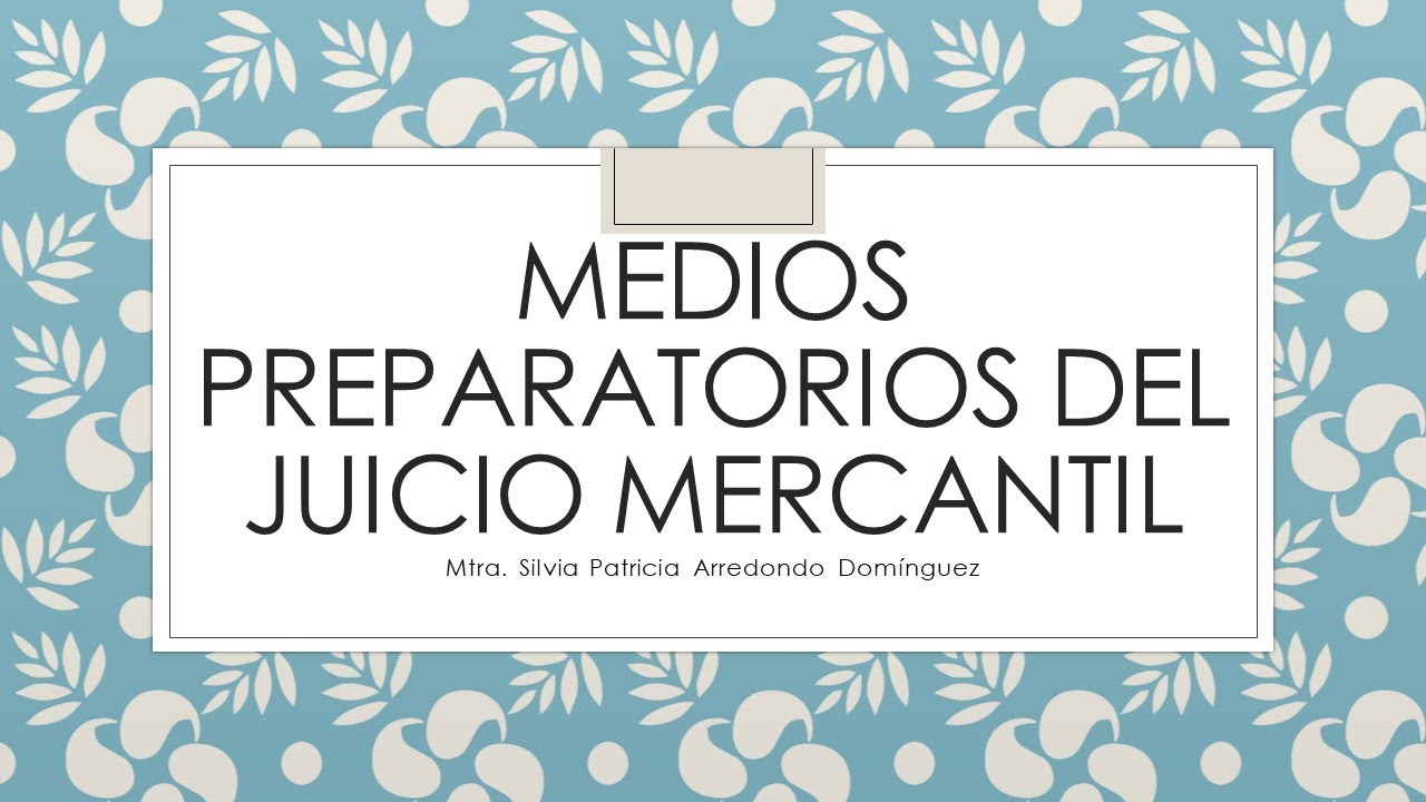 MEDIOS PREPARATORIOS