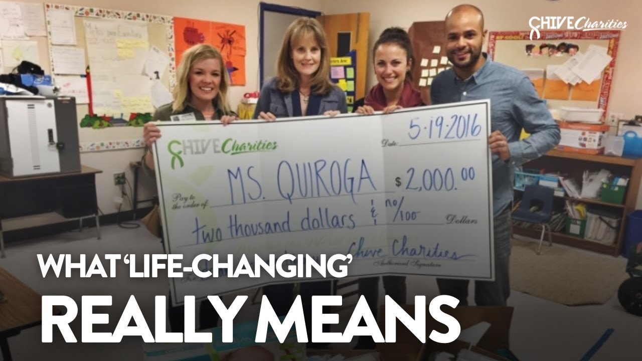 What &ldquo;Life-Changing&rdquo; Really Means