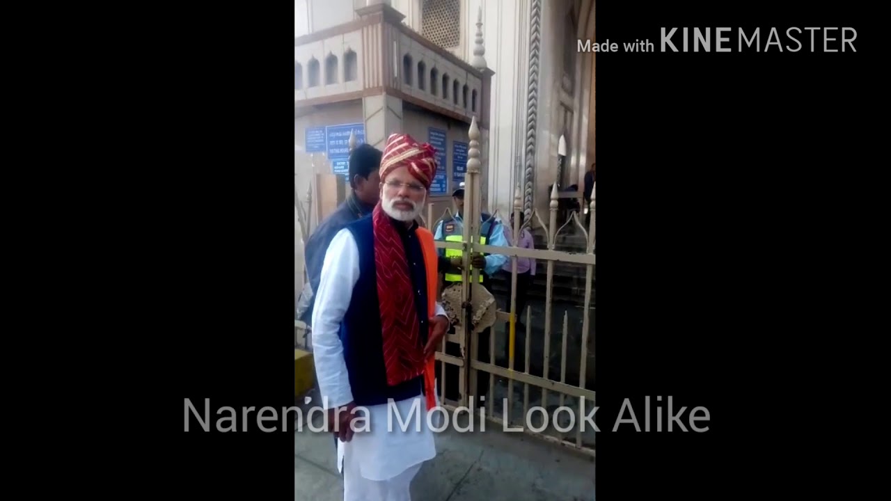 Narendra Modi Look Alike / Duplicate