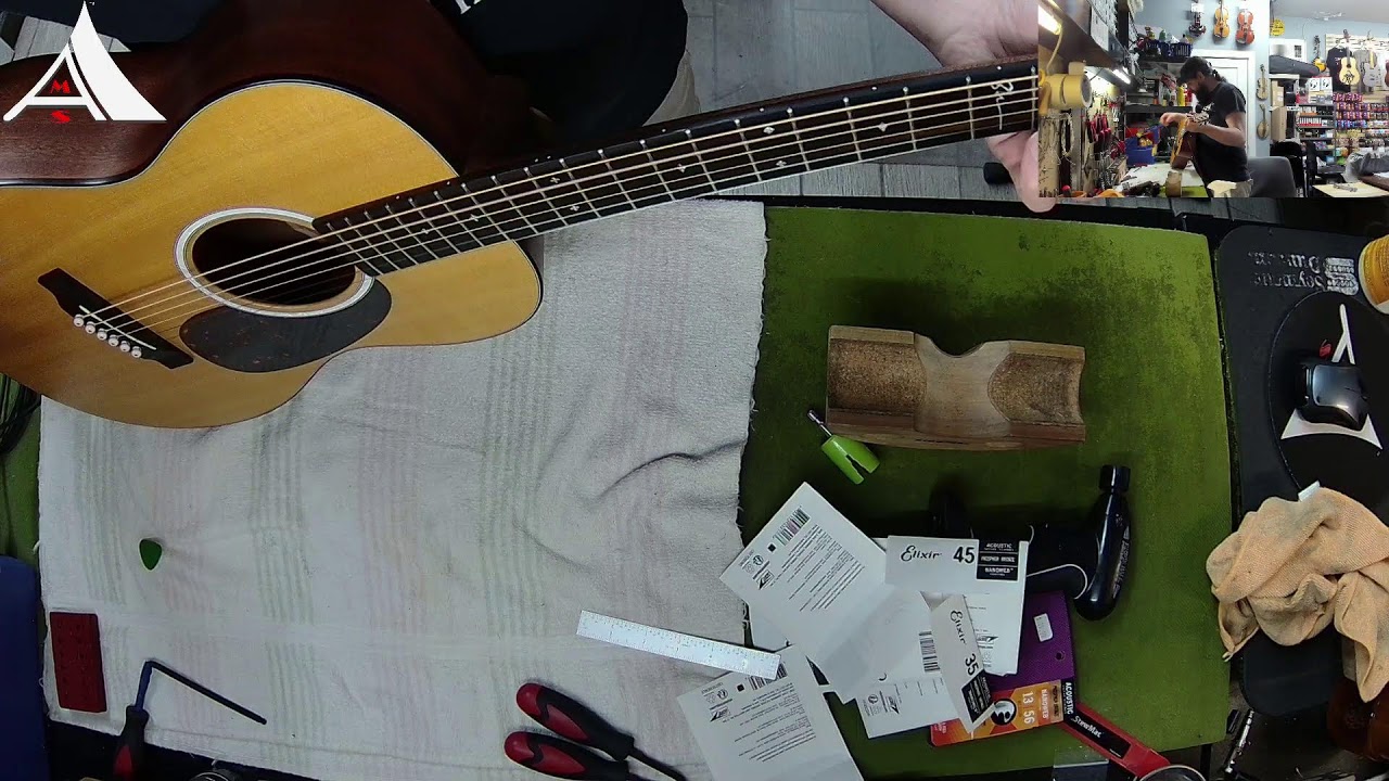 Martin Jr. Guitar Gets a Setup