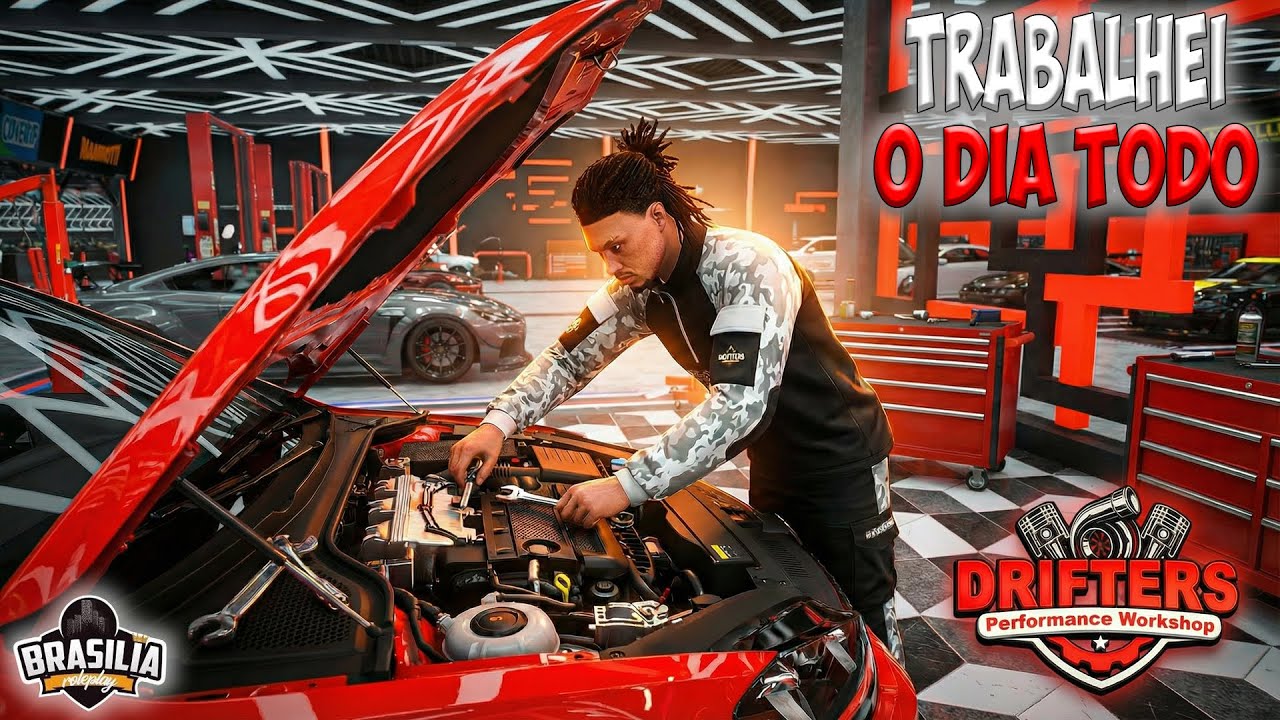 AUXILIAR DRIFTERS! TRABALHEI O DIA TODO, QUANTO GANHEI? - Brasília RP - S1 #19