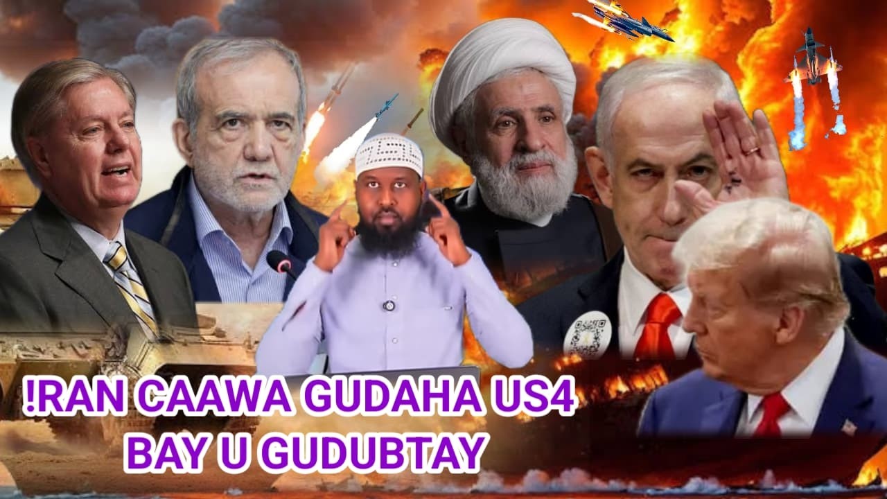 WAWAREEY: !RAN OO DUQEEYNAYSO GUDAHA US4 : WALEE AMERI WAXBA KU DHACAY: XAALKA WAA KU XUMAADAY
