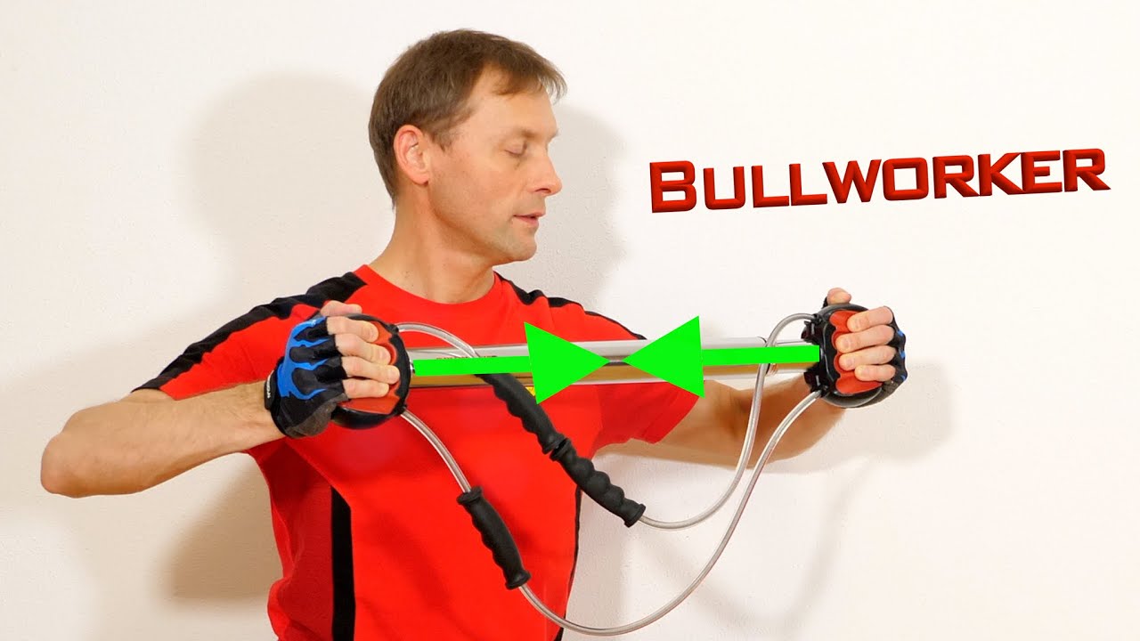 Bullworker Classic | Steel Bow: Изометрическая тренировка груди, бицепса, плеч, спины и пресса