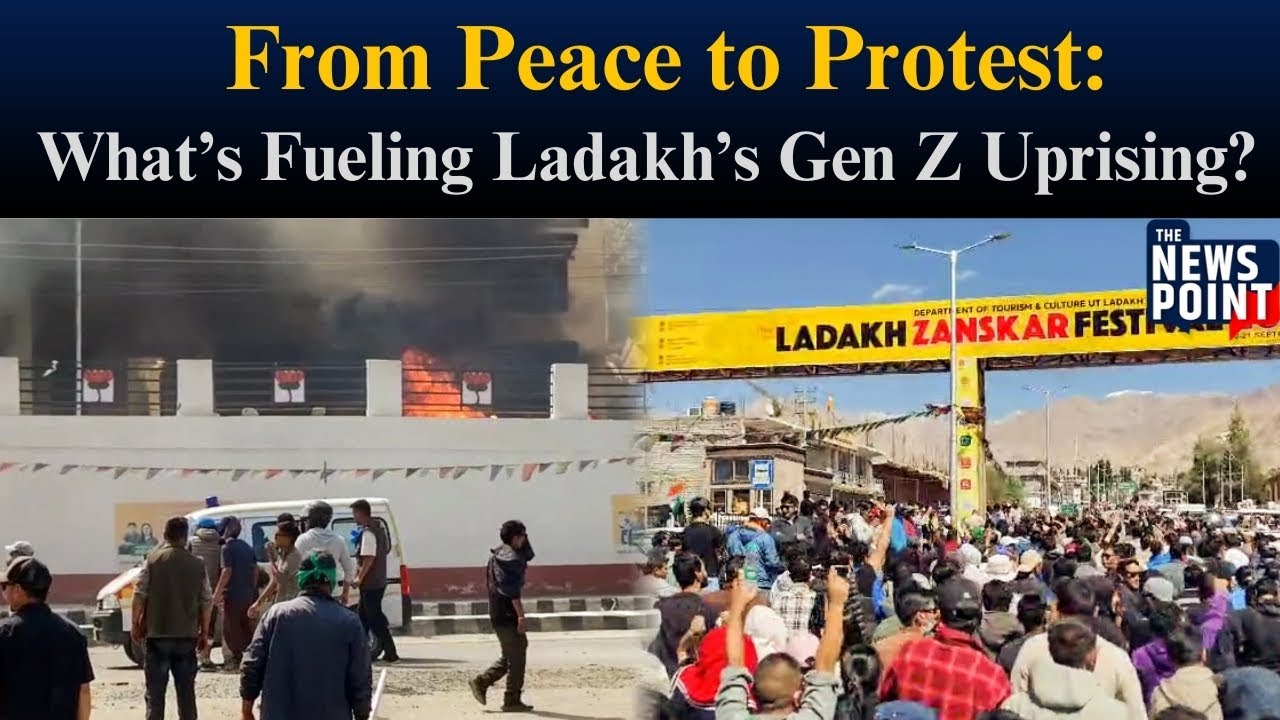 Ladakh Protests Turn Violent: Gen Z Leads Uprising for Statehood and Autonomy | TNP