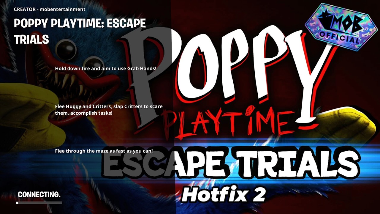 LilPro plays Poppy Playtime Escape Trails on Fortnite