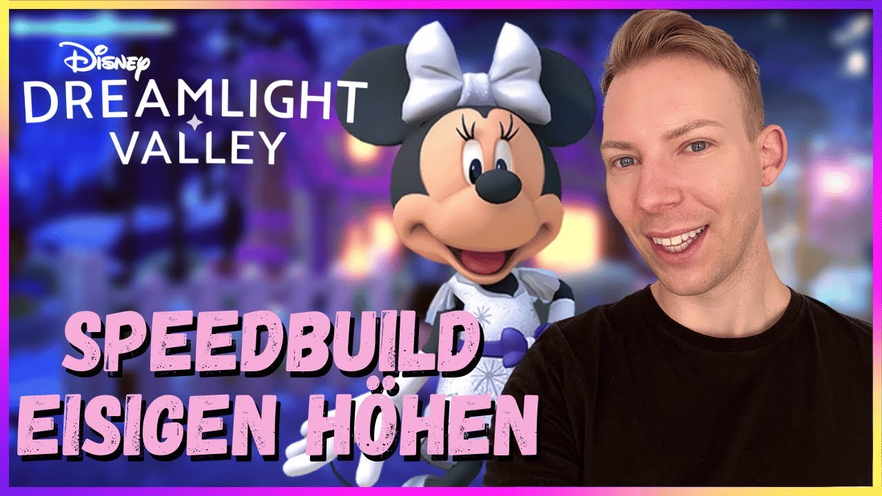 Minnies Haus in Eisigen Höhen | Disney Dreamlight Valley Speedbuild