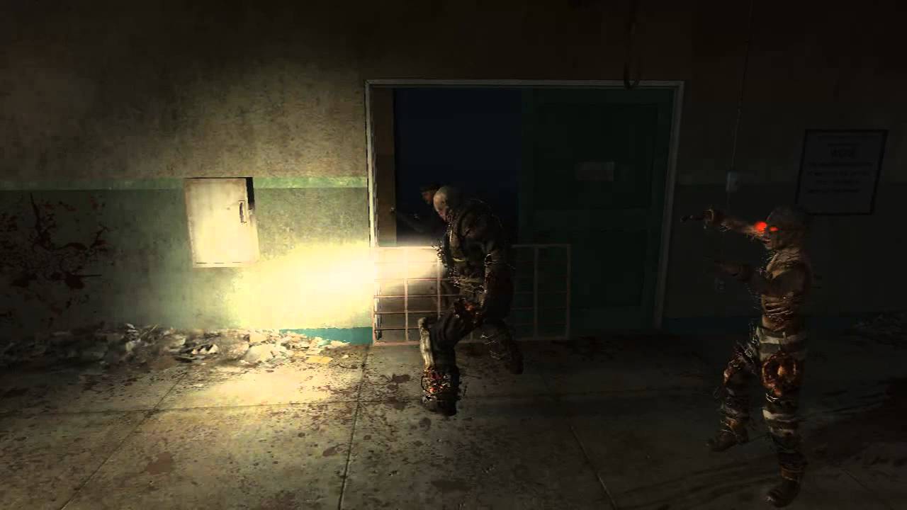 black ops 2 zombies brand new M.O.T.D glitch in acid trap behind gate