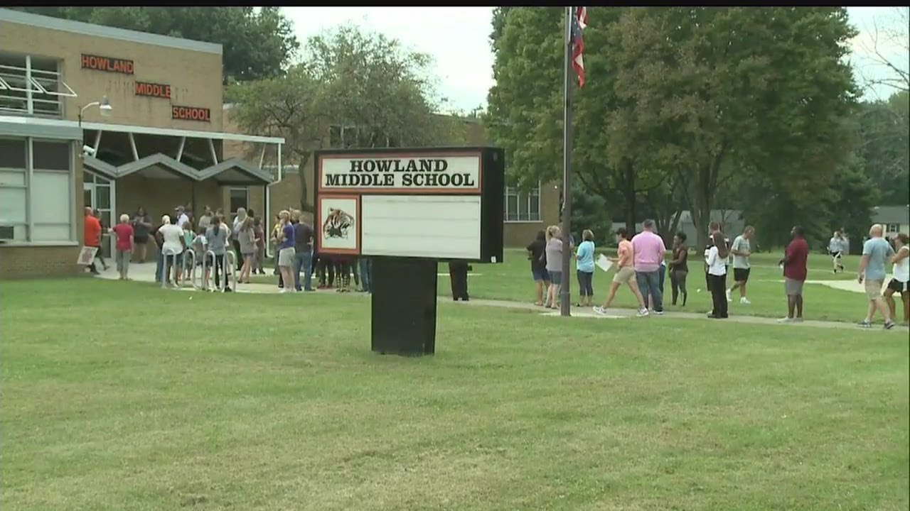 Students held in school as tornado sirens go off