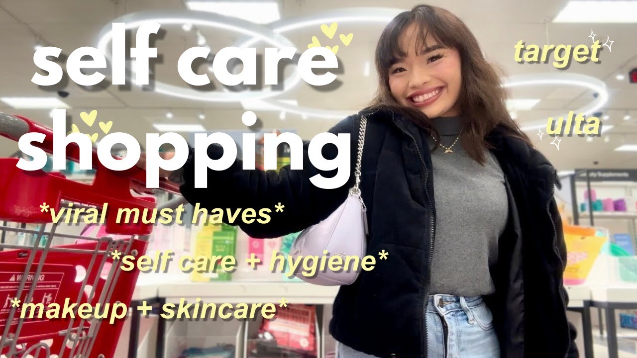 let's go self care shopping at target + ulta! ♡ HUGE viral self care and hygiene essentials haul ♡