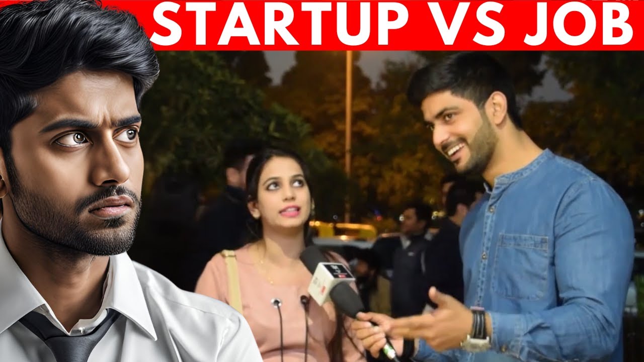 Startup VS Job | Job Ki Routine Ya Startup Ki Masti? 🧑&zwj;💻 | Street Interview | Jeheranium