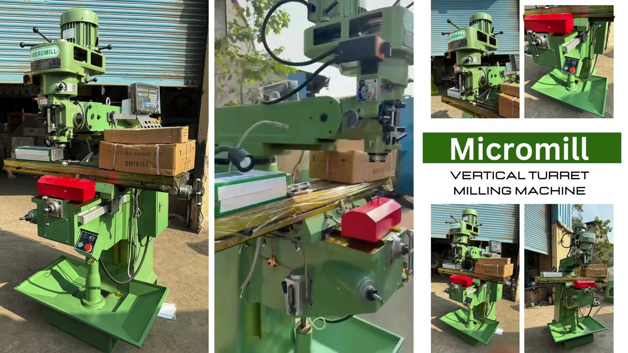Vertical turret milling machine M1TR Micromill