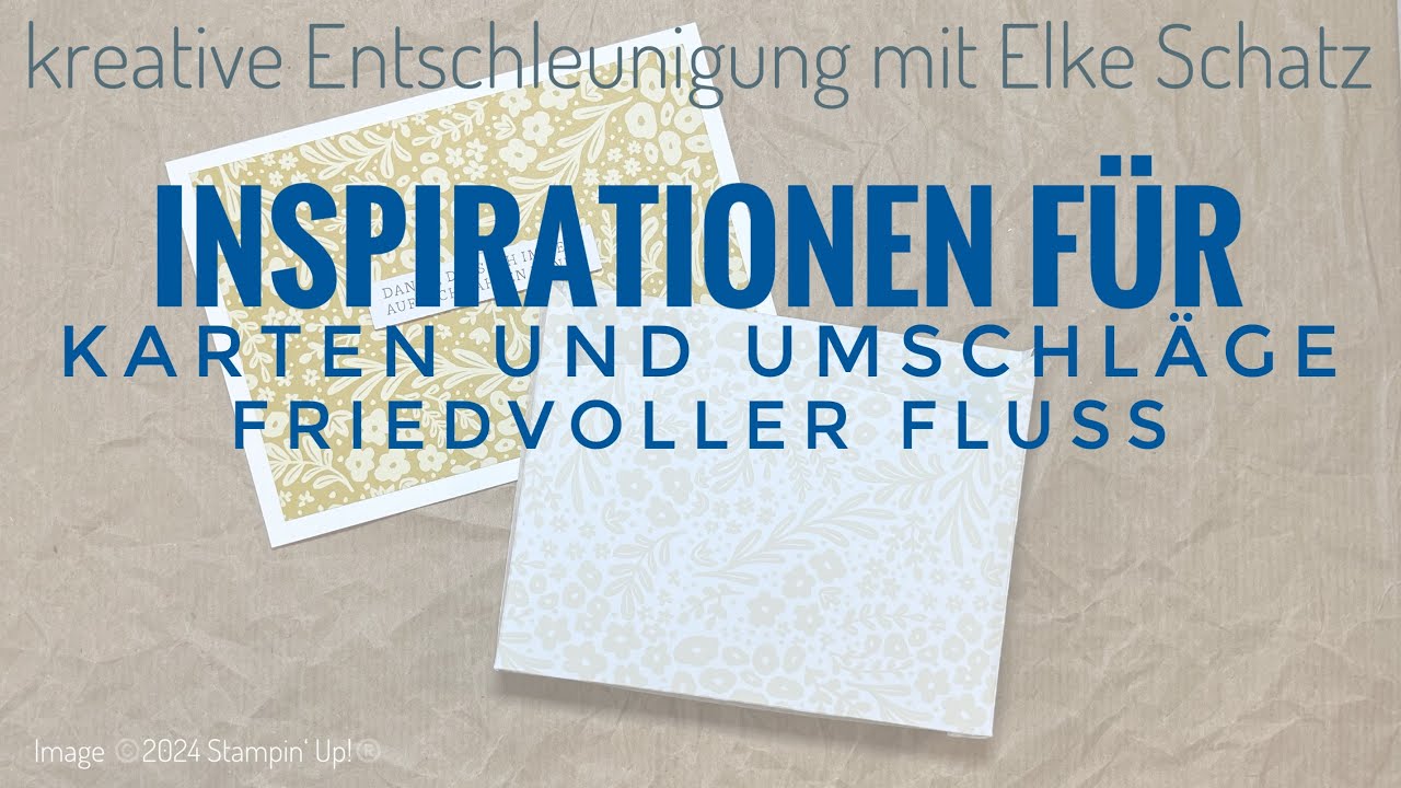 kreative Nutzung eines Kartensets von Stampin' Up!®