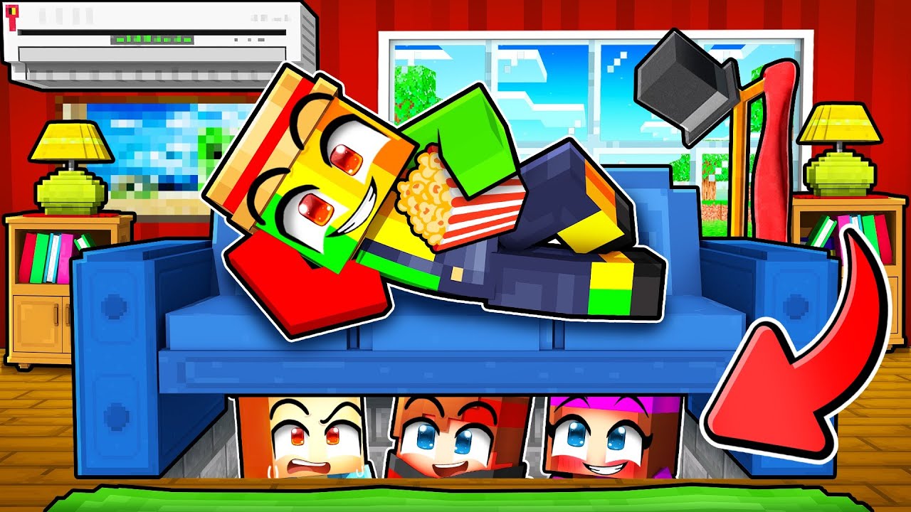 TOUT le monde Se CACHE de moi ! Dans une Base SECR&Egrave;TE sur Minecraft !