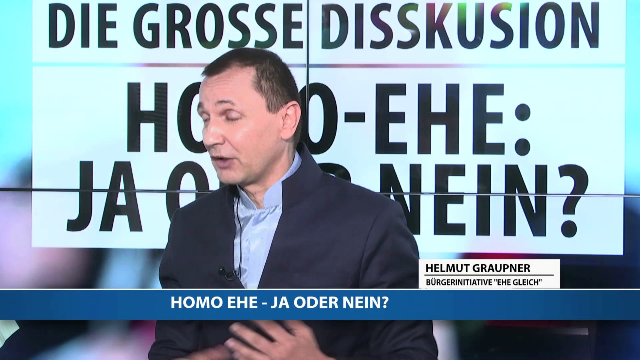 Homo-Ehe: Ja oder Nein? Die große Diskussion