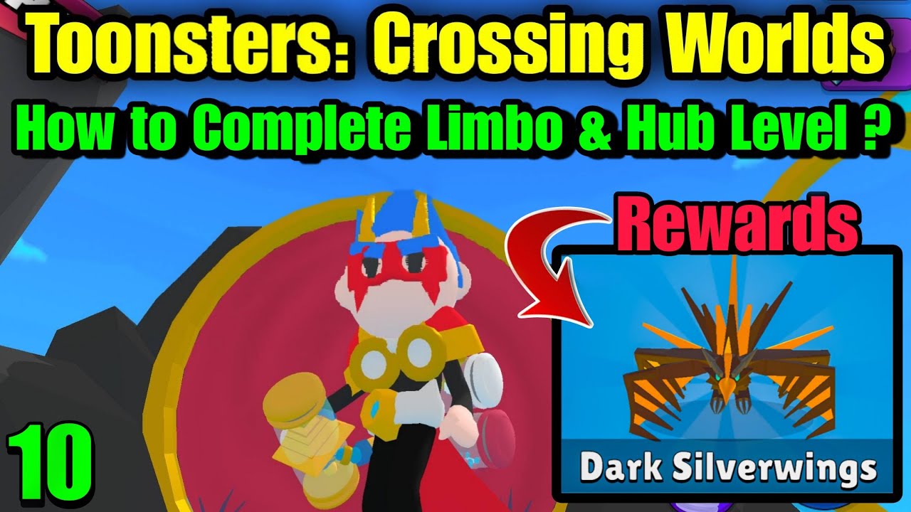 Limbo & Hub Level | Toonsters: Crossing Worlds | Beginner Guide #rhodegamer