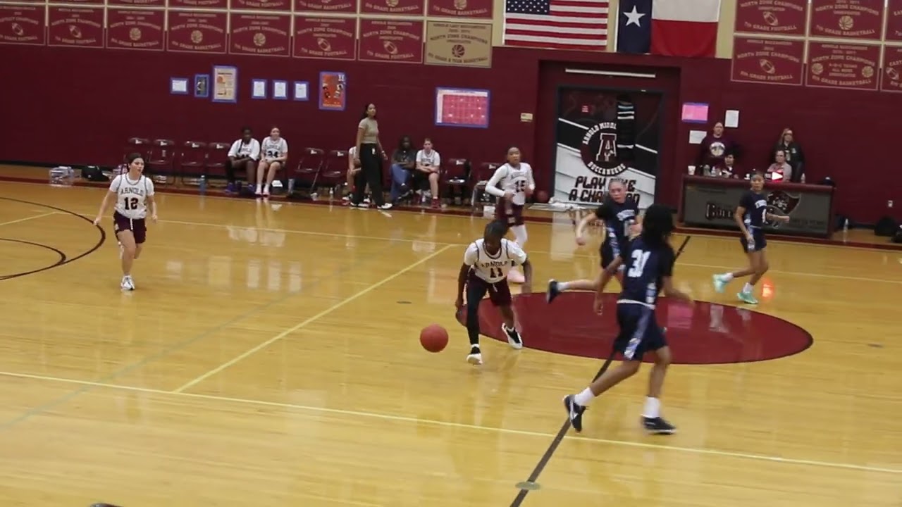 Truitt MS Timberwolves vs Arnold Middle School Buccaneers - 8A Girls Basketball - January 9, 2025