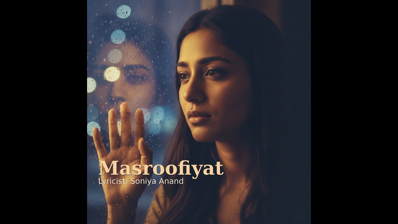 🎵 Masroofiyat — A Soulful Urdu/Hindi Song of Memories, Distance & Unspoken Love