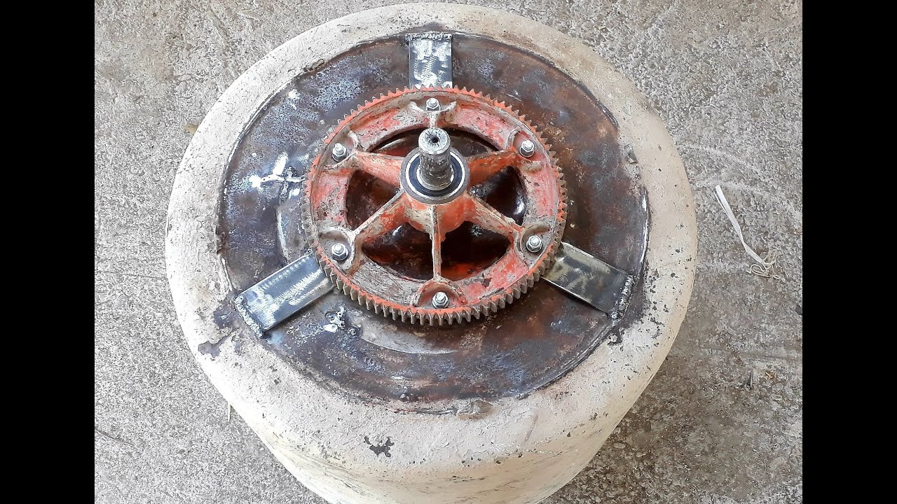 COMO REPARAR UNA BETONERA | MEJORANDO ESTRUCTURA DE BETONERA | REPARAR TROMPO