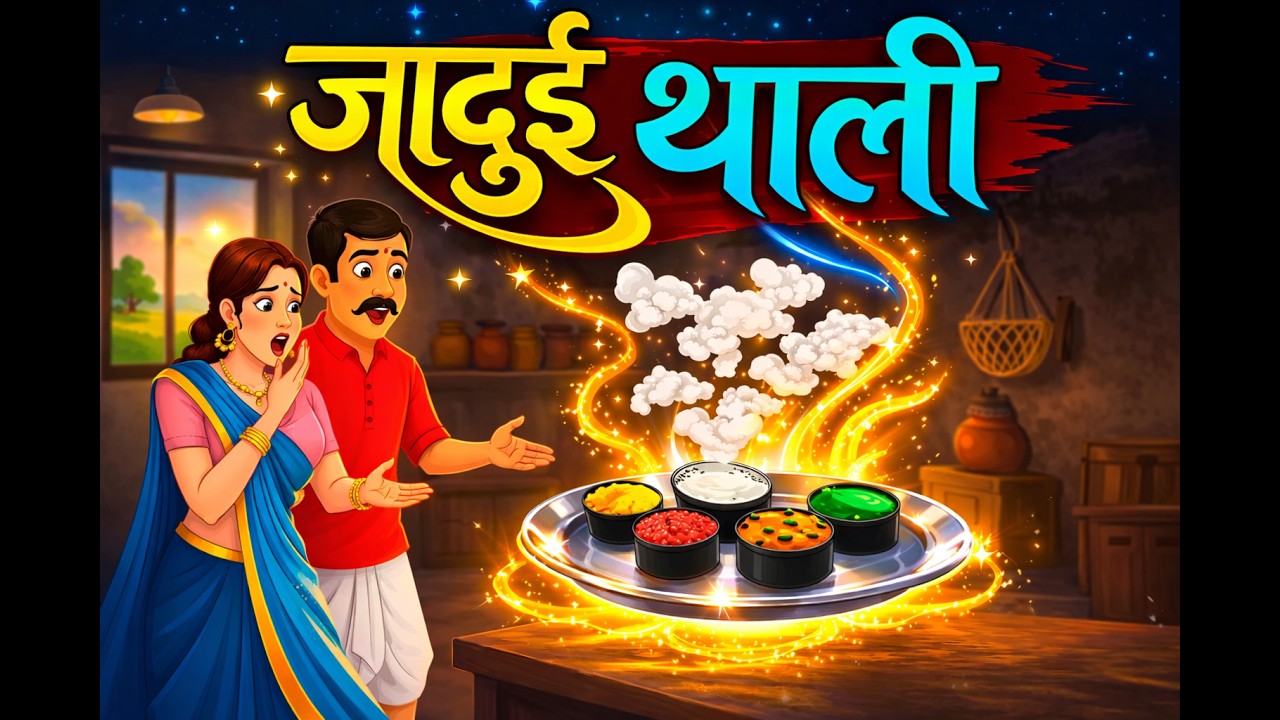 जादुई थाली | hindi kahani | gareeb ka dhaba | moral stories