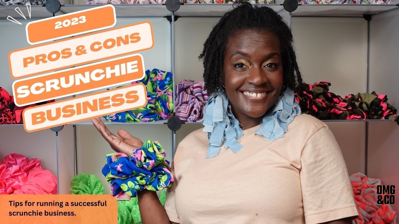 STARTING A SCRUNCHIE BUSINESS IN 2023 | STUDIO VLOG | SCRUNCHIE STUDIO| STARTING A SMALL BUSINESS