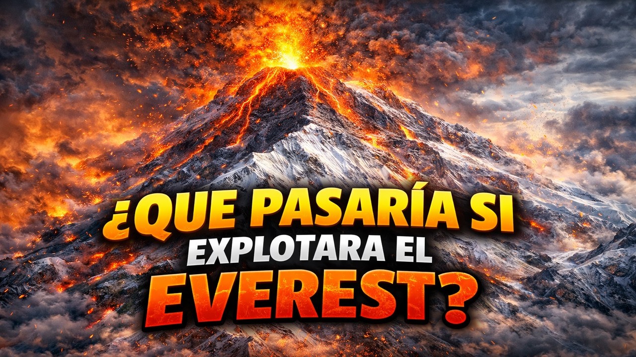 ¿Qué pasaría si el Monte Everest explotara como volcán?