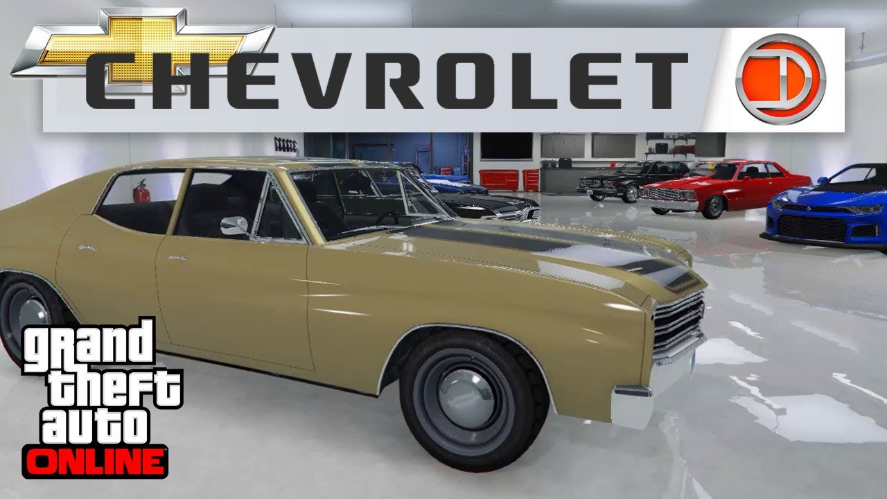 Ultimate Chevrolet Garage (with Real Life Cars) in GTA 5 Online