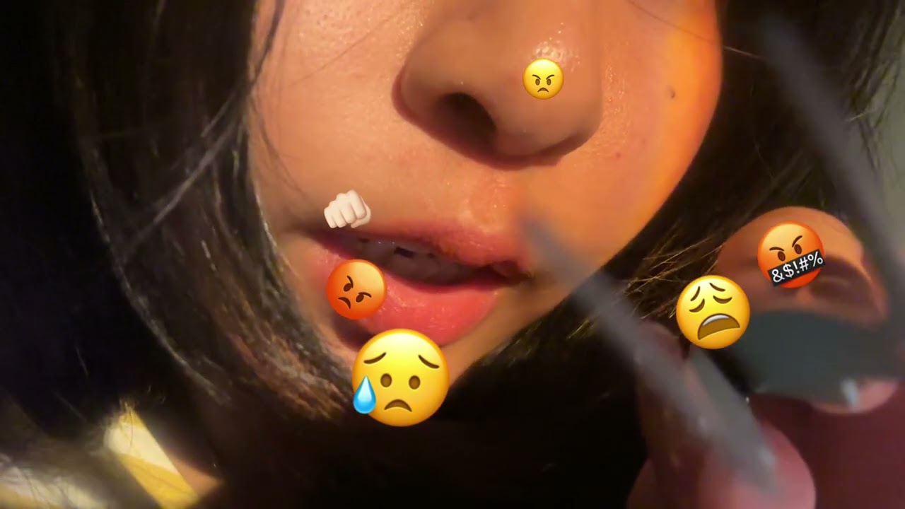 ASMR Plucking Negative Energy 🤏🏻😼