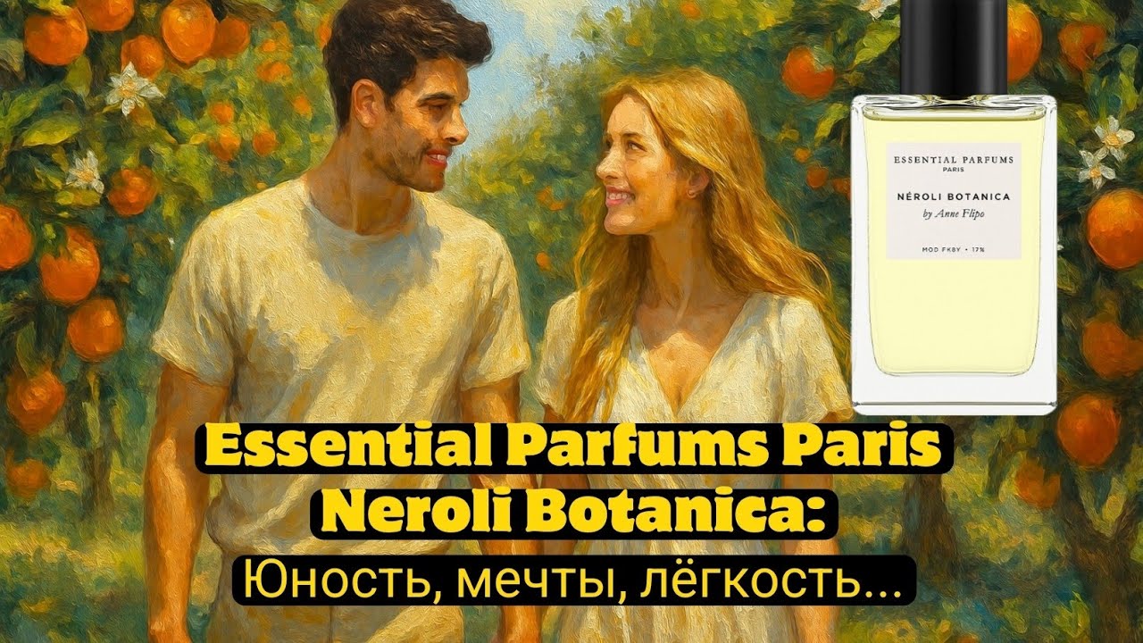 ESSENTIAL PARFUMS PARIS NEROLI BOTANICA: ЮНОСТЬ, МЕЧТЫ, ЛЁГКОСТЬ... ОБЗОР