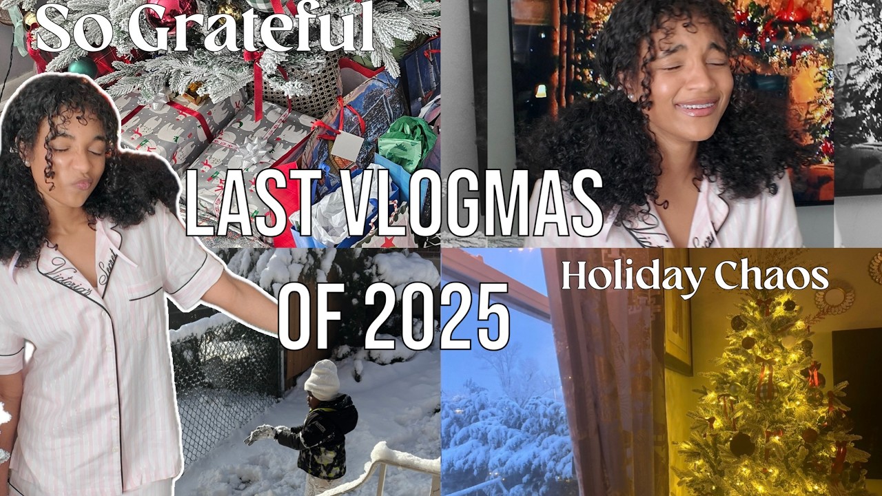 Last Vlogmas of 2025 🎄 | Holidays, Family & Cozy Moments, Gifts, Cooking