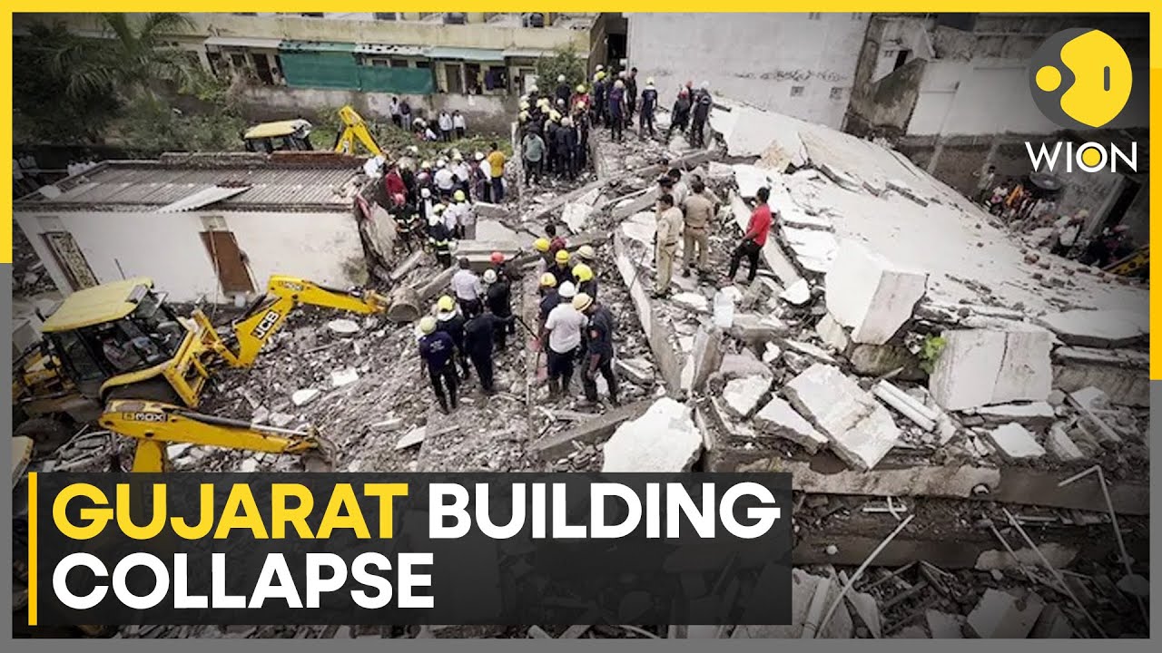 Gujarat building collapse: Death toll rises to seven; FIR registered against owners, one person held